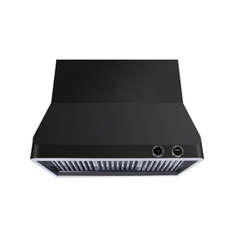 Reidom 36 pulgadas. Campana de rango en forma de F de montaje en pared de acero inoxidable con filtros deflectores de acero inoxidable lavables y controles de botones táctiles y de detección corporal 